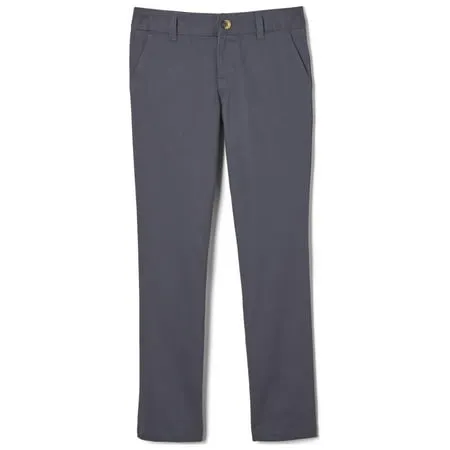 French Toast Girls Straight Leg Twill Pant