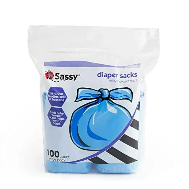 Sassy Baby Disposable Diaper Sacks 200 Count