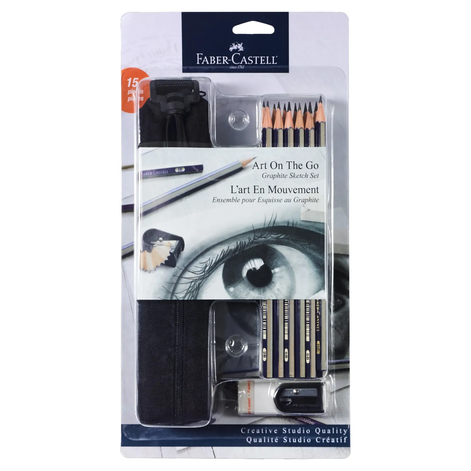 Faber-Castell Black Wood 16-Pack