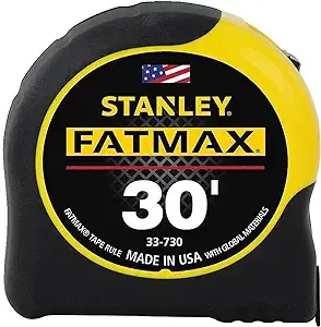 STANLEY FATMAX Tape Measure, 30-Foot (33-730)