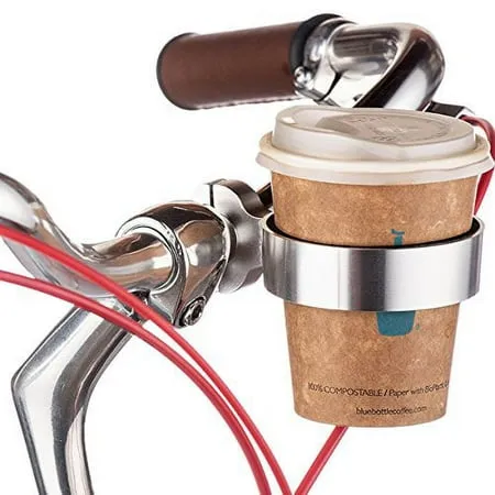 Bike Handlebar Cup Holder Aluminum Cup Bottle Handlebar Holder - Handlebar Coffe