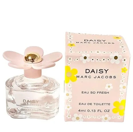 Daisy Eau so Fresh Perfume Marc Jacobs Eau de Toilette Mini Splash, 0.13 Ounce