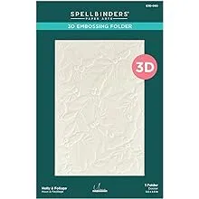 SPELLBINDERS Flower Frenzy 3D Embossing Folder