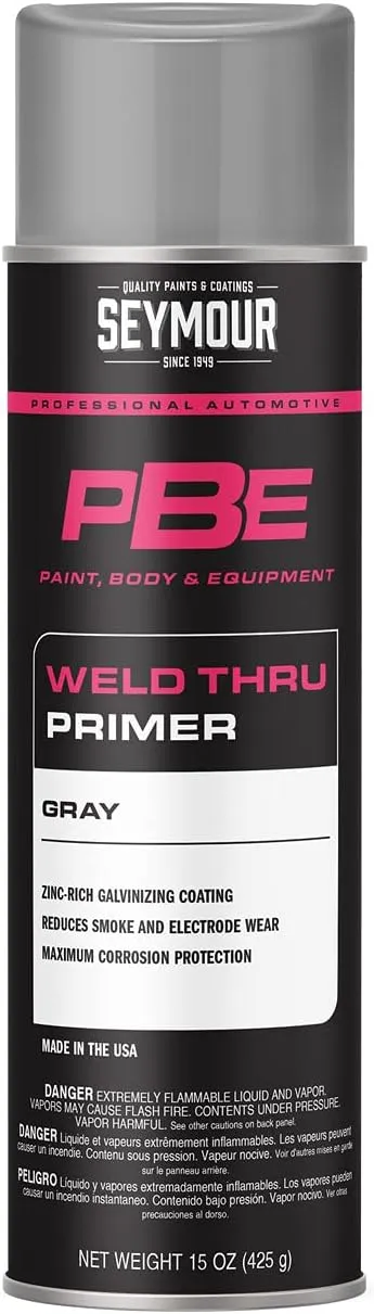 Seymour 20-1675 PBE Professional Primer, Self Etching/Weld Through Gray