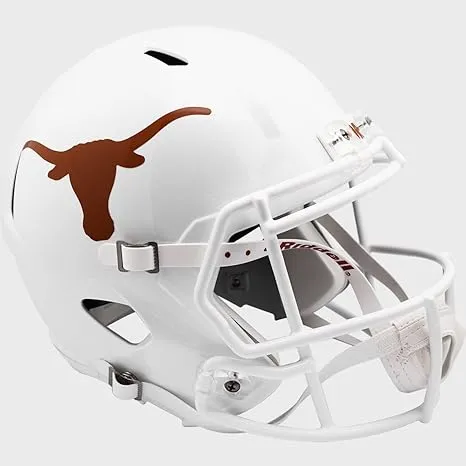 NCAA Texas Longhorns Full Size Speed Replica Football Helmet