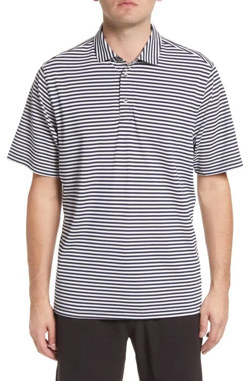 Cutter Buck Virtue Eco Pique Stripe Recycled Mens Polo