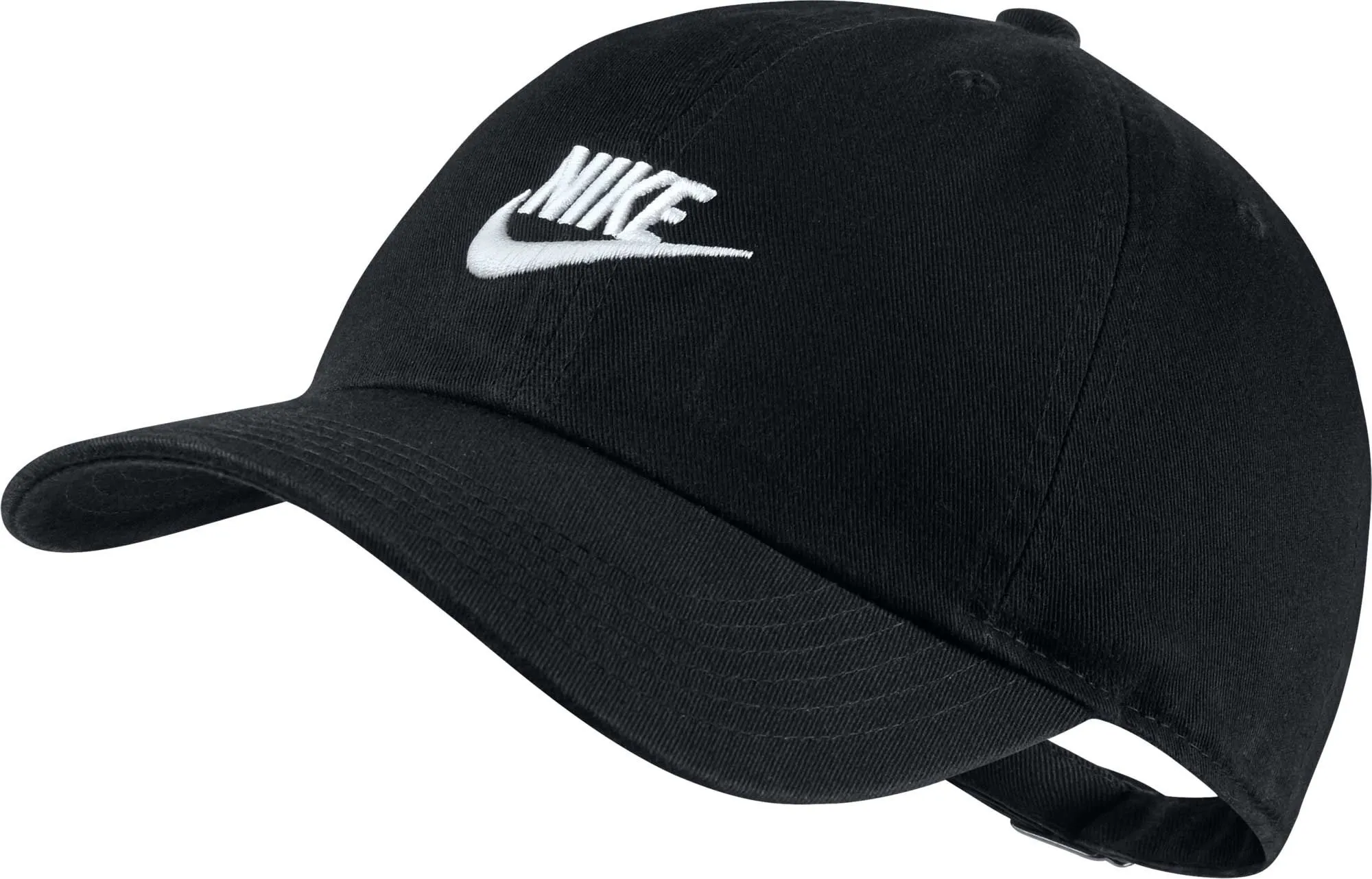 Nike Youth Heritage86 Futura Adjustable Hat, White/Black