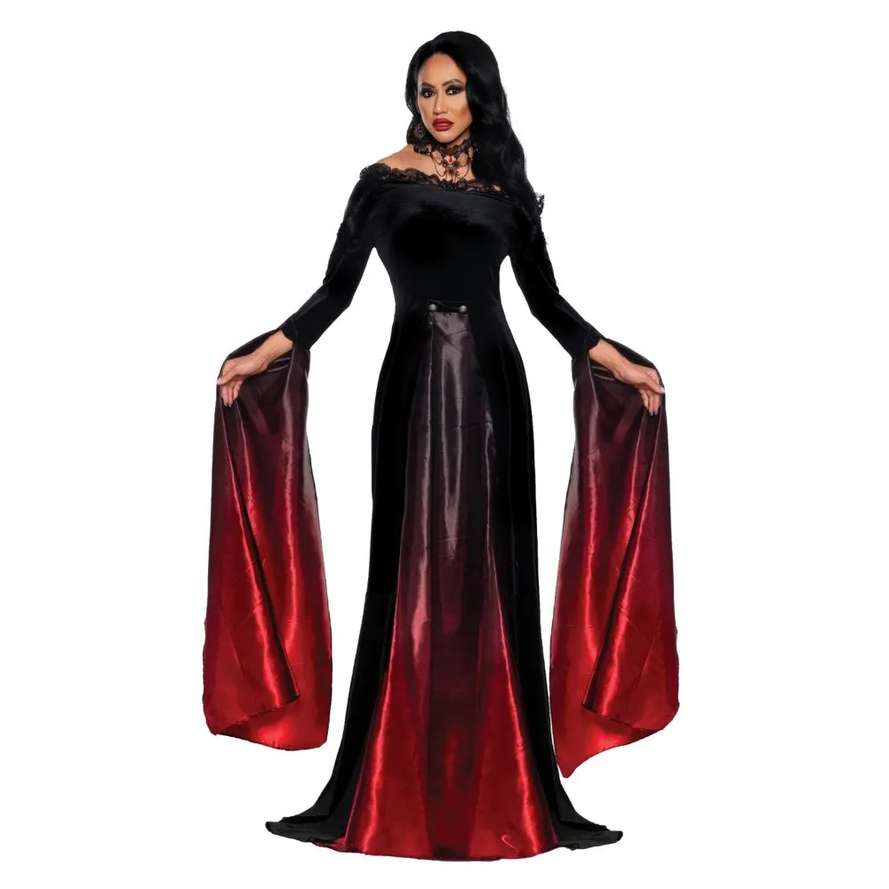 Women's Elegant Vampire Costume - Small