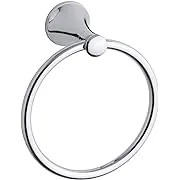 KOHLER 336881 Towel Ring, Polished Chrome