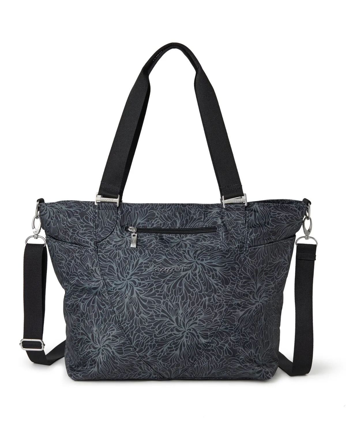 Baggallini Avenue Tote - Midnight Blossom