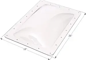 Icon RV Skylight - SL1422W - White