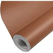 Leather Repair Tape Self-Adhesive Leather Repair Patch for Couch Furniture Sofas Car Seats Advanced PU Vinyl Leather Repair Kit (RBrown, 17X79 inch)