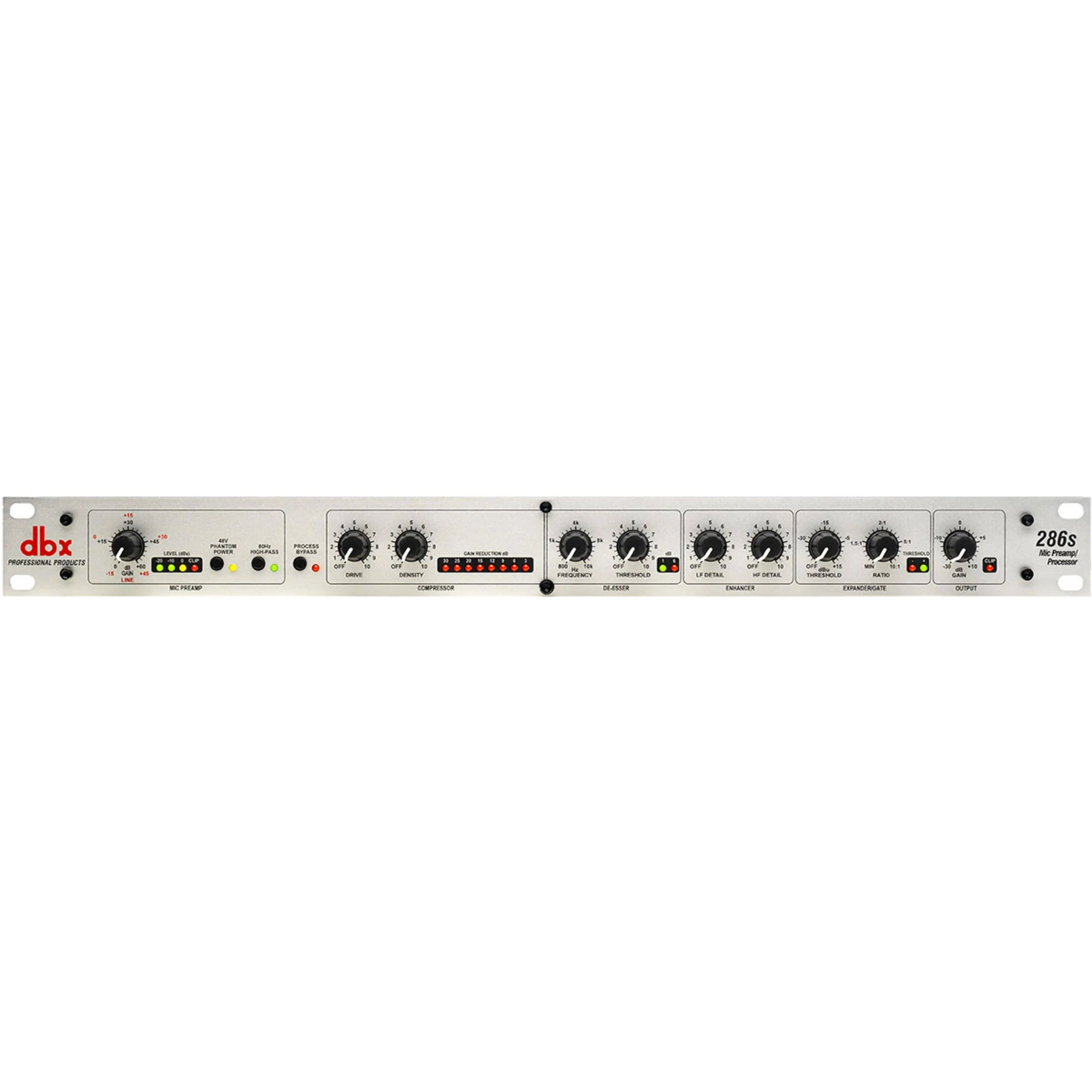 DBX 286s Microphone Preamp & Channel Strip Processor