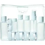 Conair Travel Sized Toiletries, TSA Approved Travel Bottles, Travel Sized Bottles by Travel Smart, 13 Piece Set