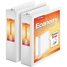 Cardinal EconomyValue ClearVue Round Ring Binder