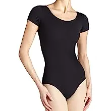 Capezio Women's Team Basic Short Sleeve Leotard