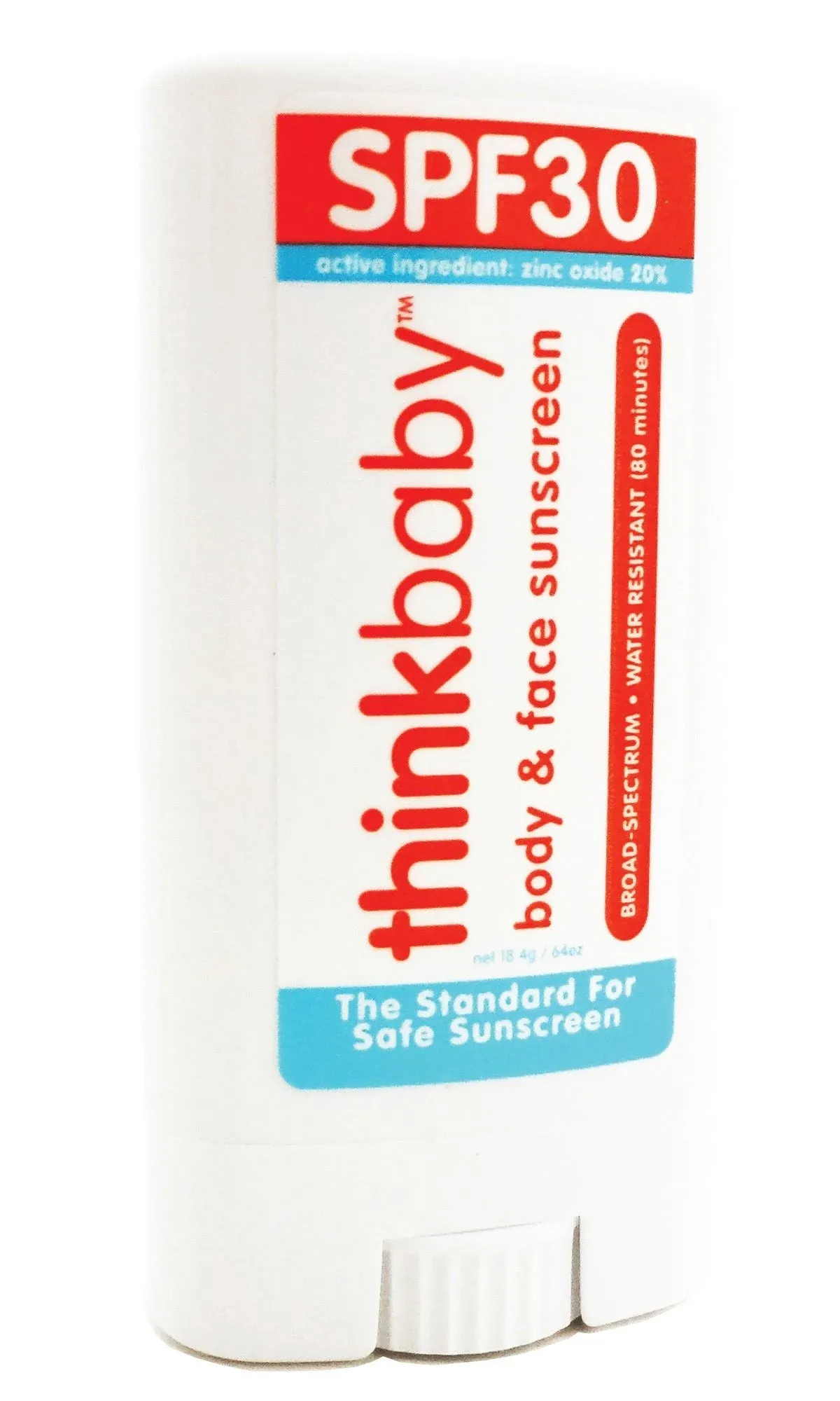 ThinkBaby Face &amp; Body Stick Kid’s Mineral Zinc Sunscreen  SPF 30 Water Resistant