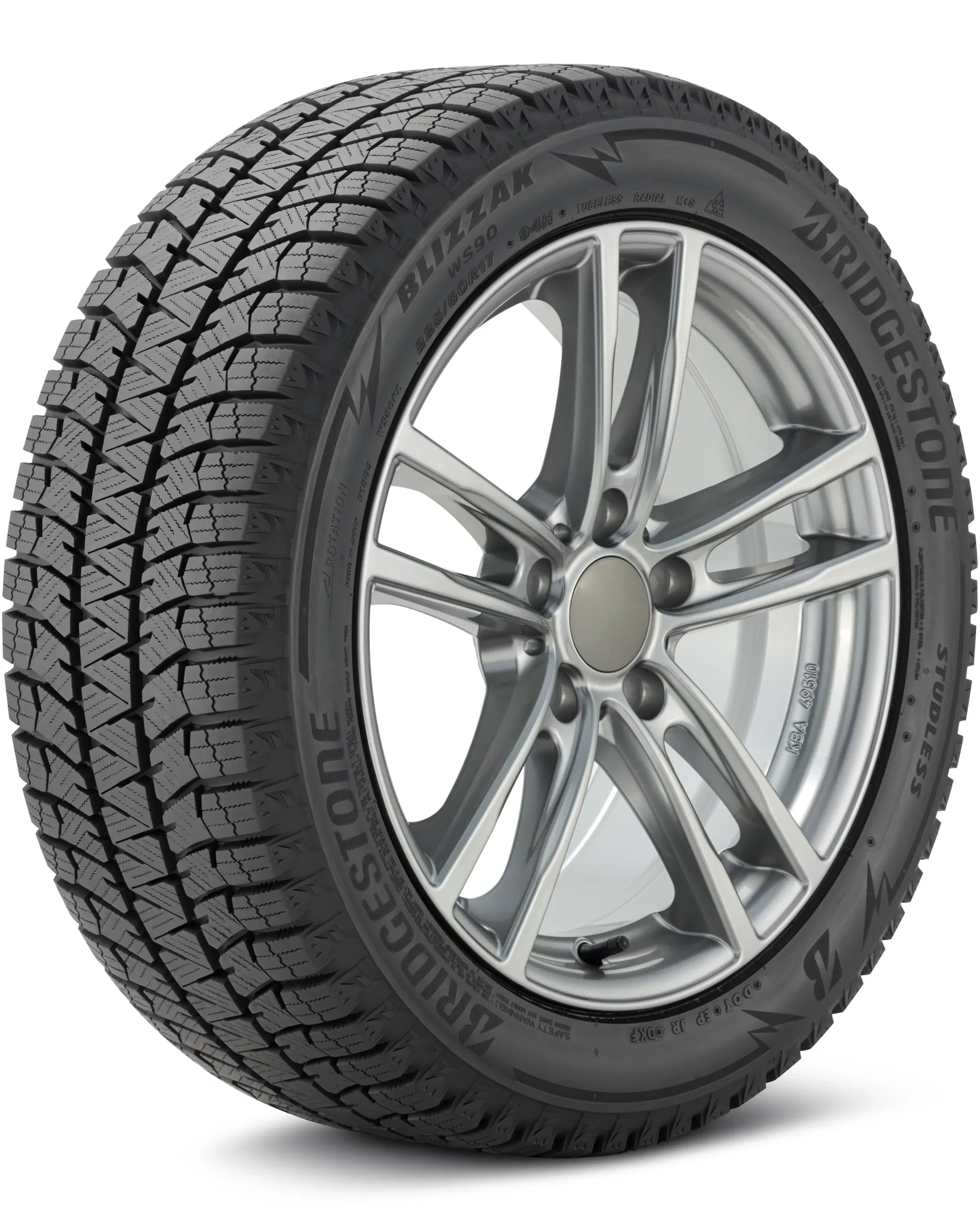 Bridgestone Blizzak WS90 Tire 205/55R16 91H