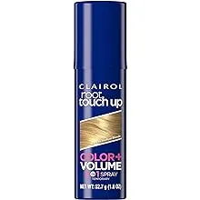 Clairol Root Touch-Up Color + Volume 2-in-1 Temporary Hair Coloring Spray, Dark to Medium Blonde Hair Color, Pack of 1Clairol Root Touch-Up Color + Volume 2-in-1 Temporary H…