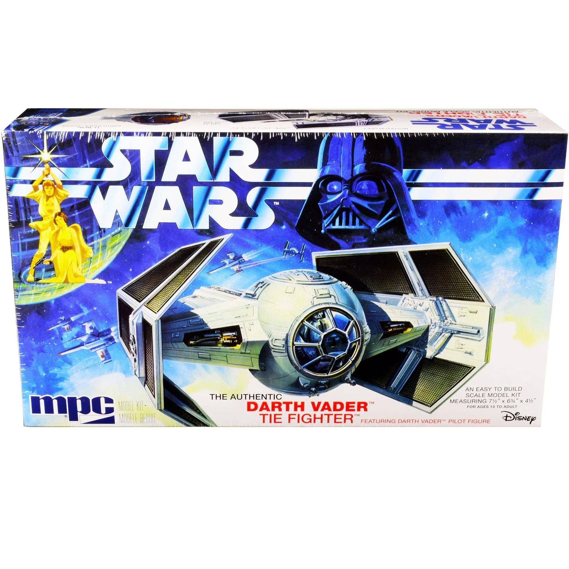 MPC Star Wars: A New Hope Darth Vader Tie Fighter Model Kit