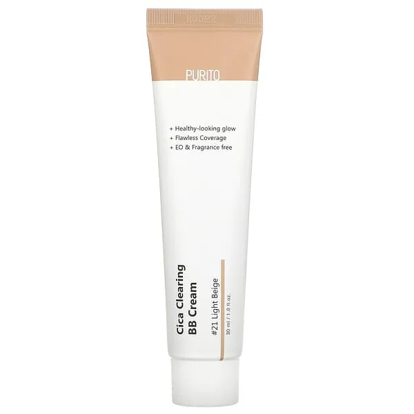 Purito Cica Clearing Bb Cream 30ml #21 Light Beige