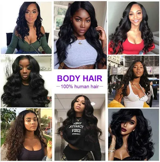 Human Hair Bundles Body Wave 3 Bundles Human Hair 28 3032 Inch 100% Unprocessed Brazilian Weave Bundles Human Hair Remy Hair Bundles Body Wave Human Hair Bundles Natural Black Color