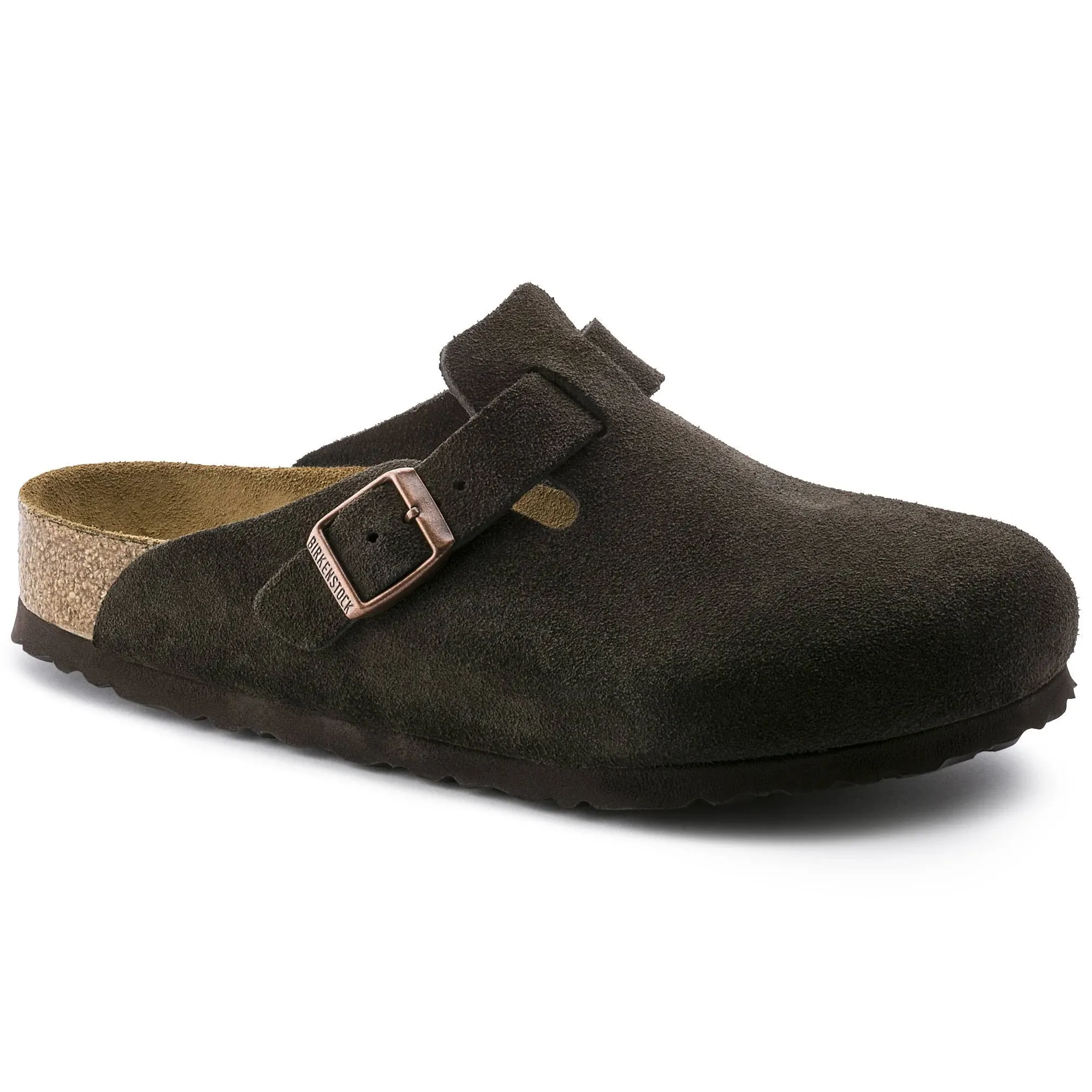 BOSTON SUEDE CLOGS