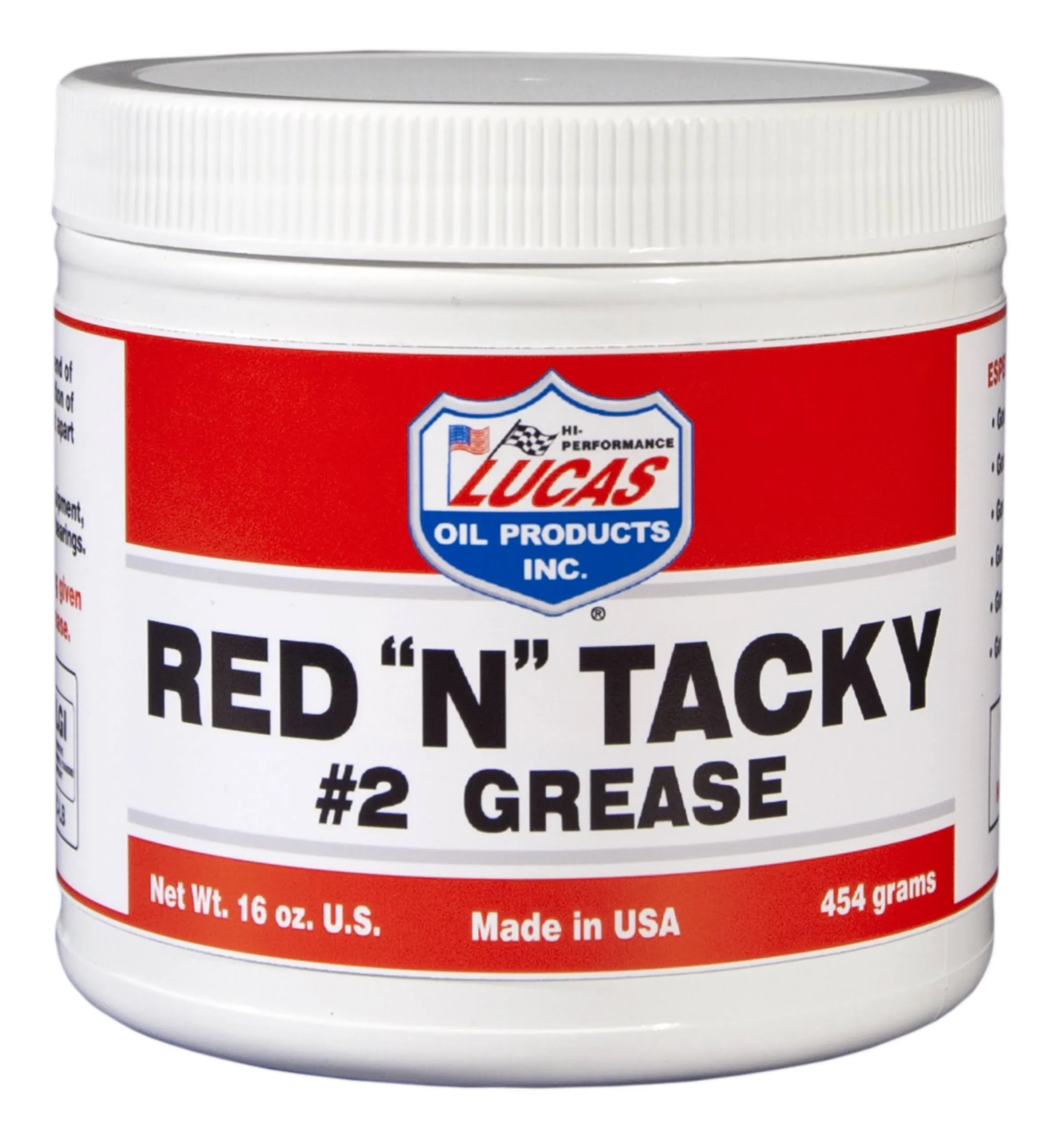 Lucas Oil 10574 Red N Tacky Grease