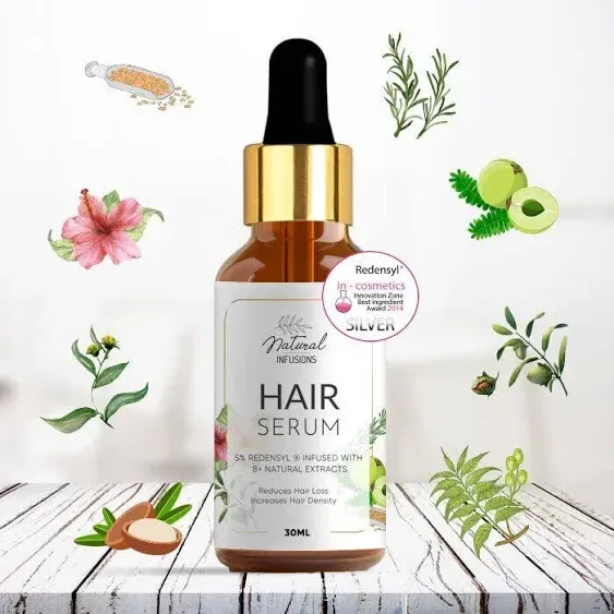 Natural Infusions Hair Growth Serum with 5% Redensyl - 30ml