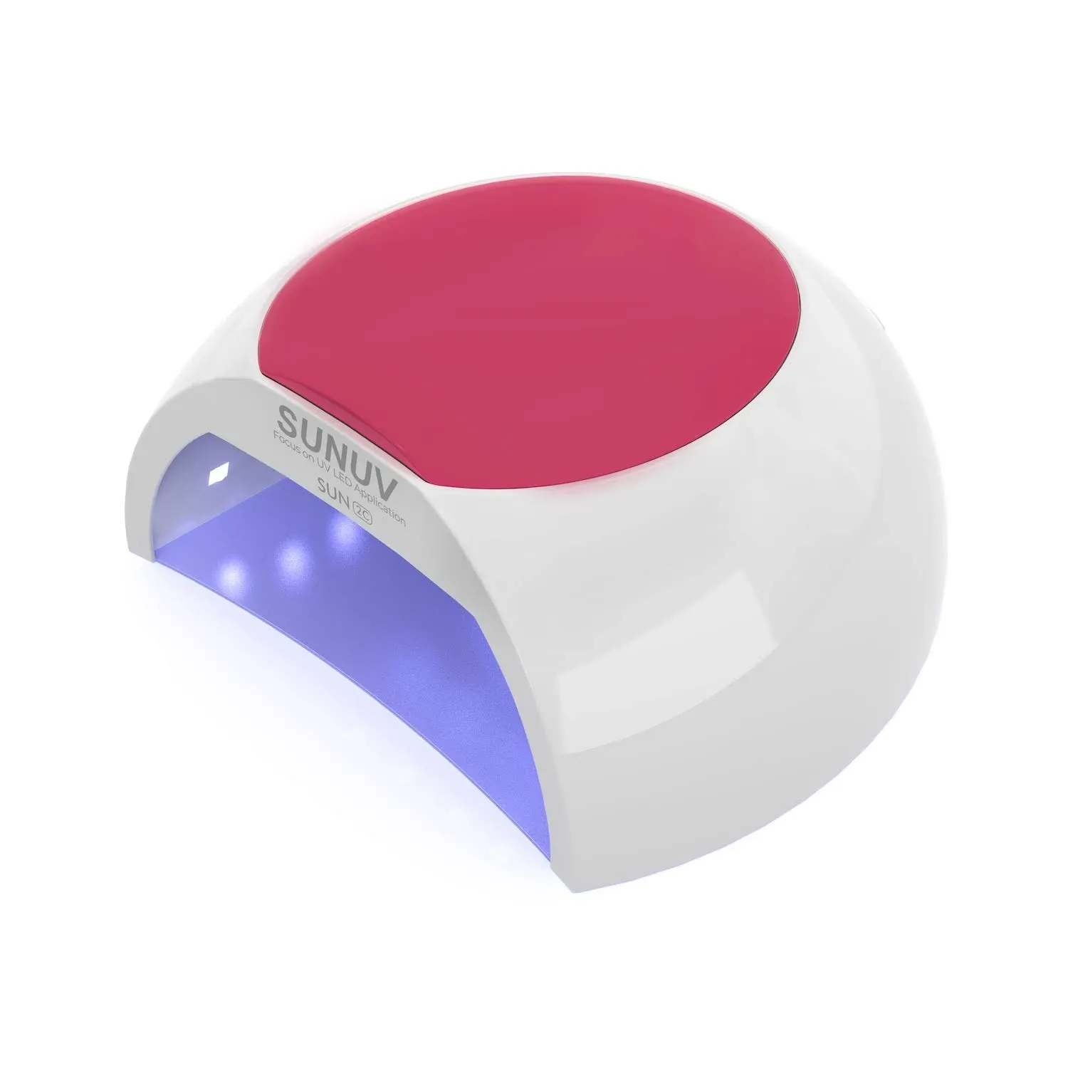 Sunuv Achieve Salon-Worthy Nails at Home with SUN2C UV LED Nail Lamp UK Plug / Red