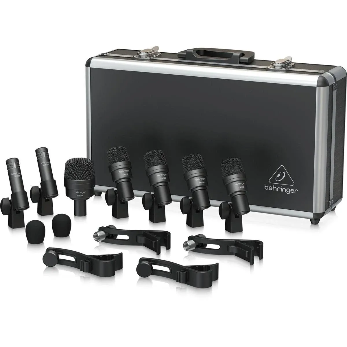 Behringer BC1200 Professional 7-Piece Drum Microphone Set