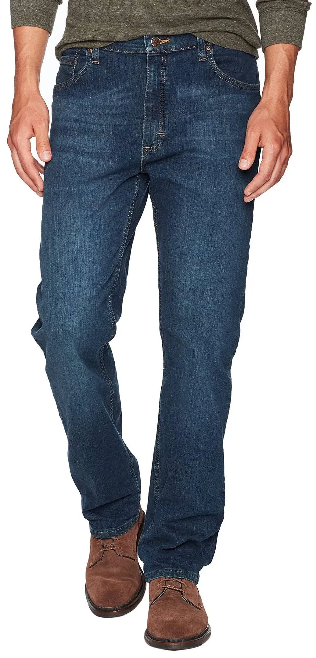 Wrangler Authentics Men's Classic 5-Pocket Regular Fit Flex Jean