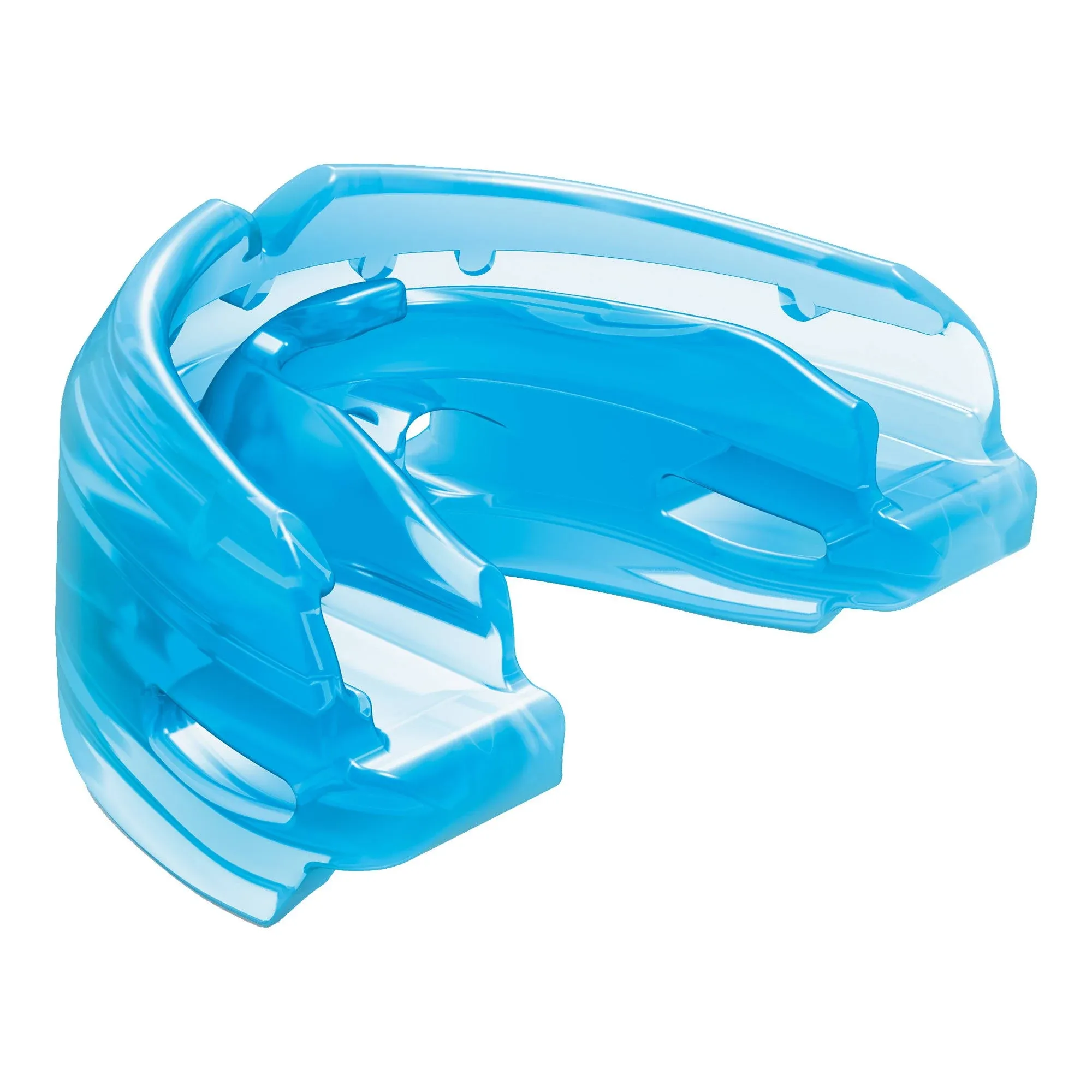 Shock Doctor Double Braces Mouthguard Blue Adult