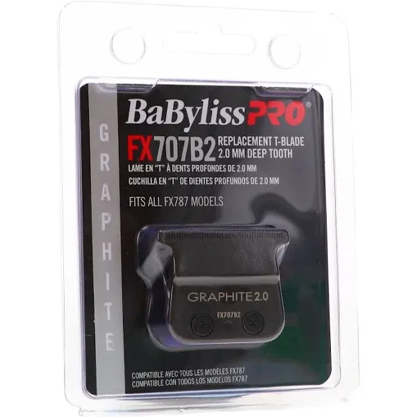 BaBylissPRO Black Graphite Fine Tooth Replacement Blade | FX707B