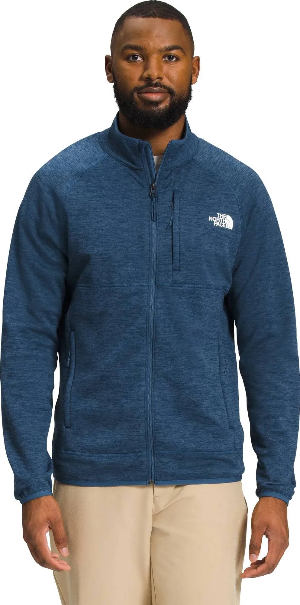 The North Face Canyonlands Full Zip - Men's Shady Blue Heather Large