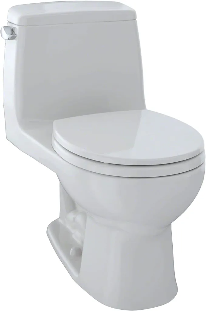 TOTO Eco UltraMax One-Piece Round Bowl 1.28 GPF Toilet MS853113E#