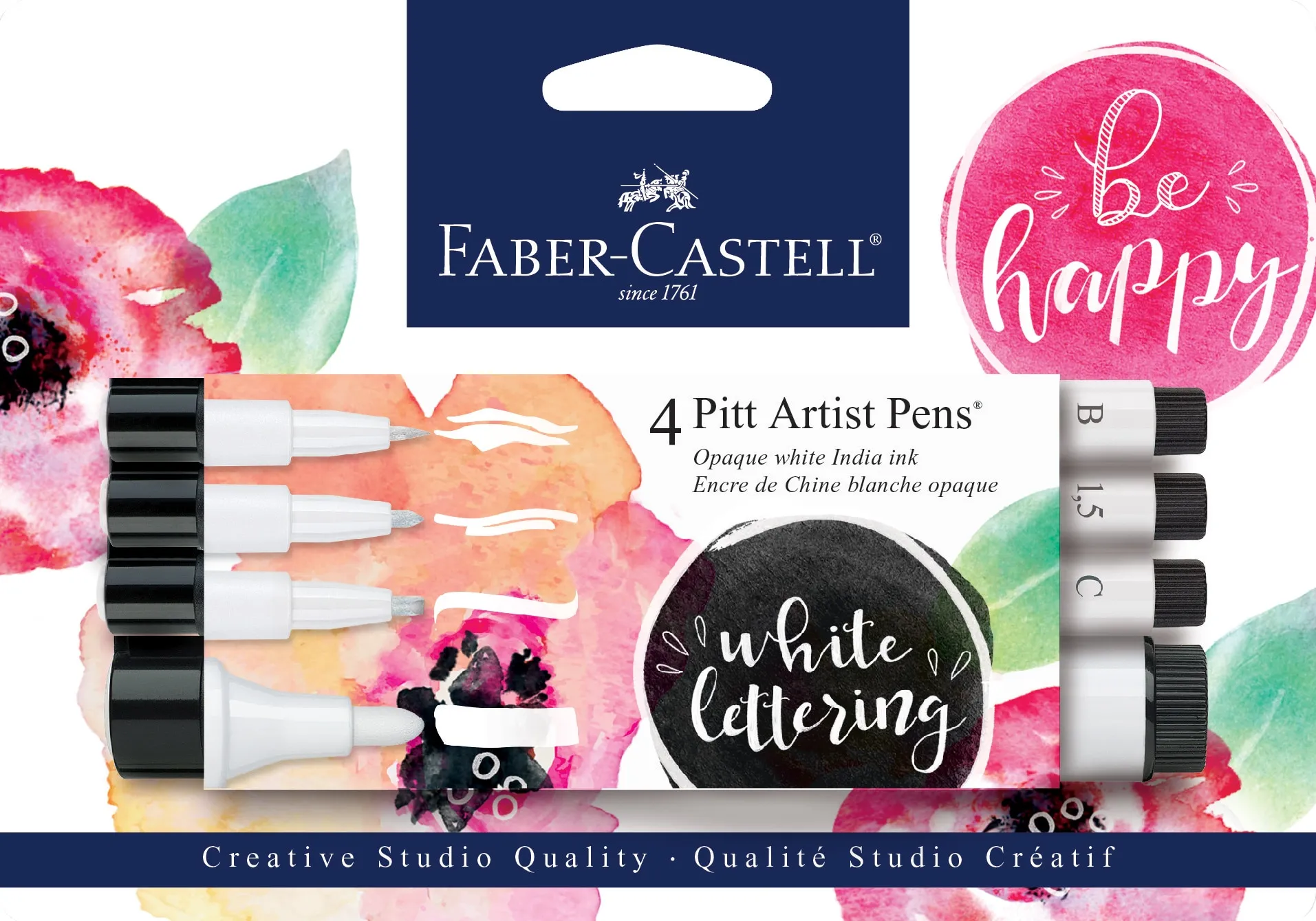 Faber-Castell Pitt Artist Pen White Lettering Lowes.com