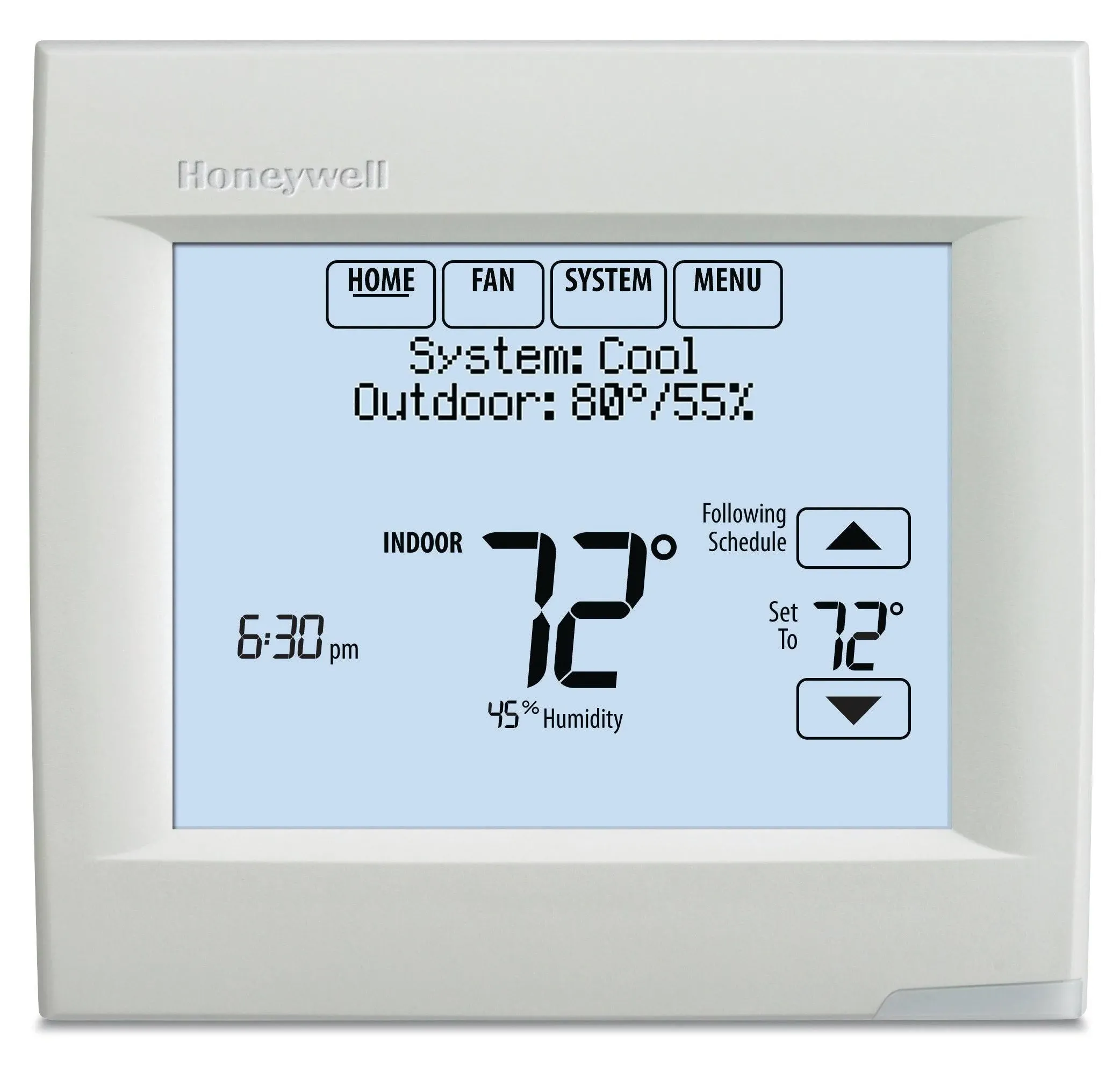 Honeywell TH8321R1001 Vision pro 8000 Thermostat, One Size, White 