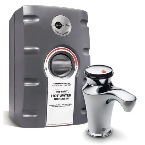 Insinkerator H-CONTOUR-SS Chrome Hot Water Dispenser