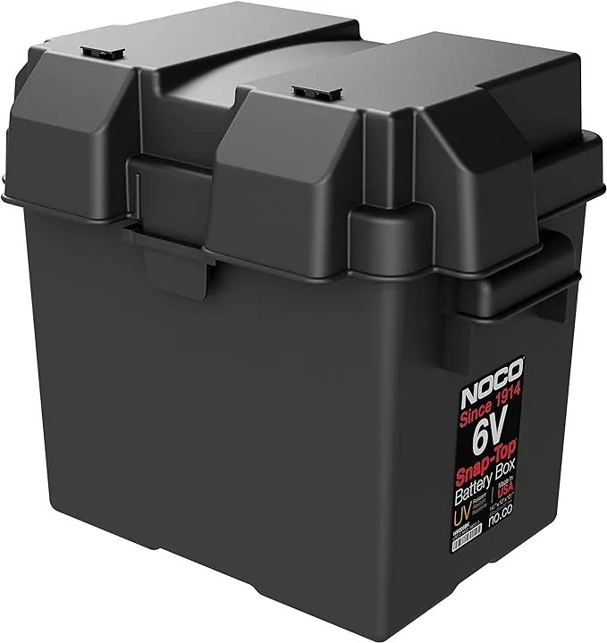 NOCO HM306BK 6V Snap-Top Battery Box