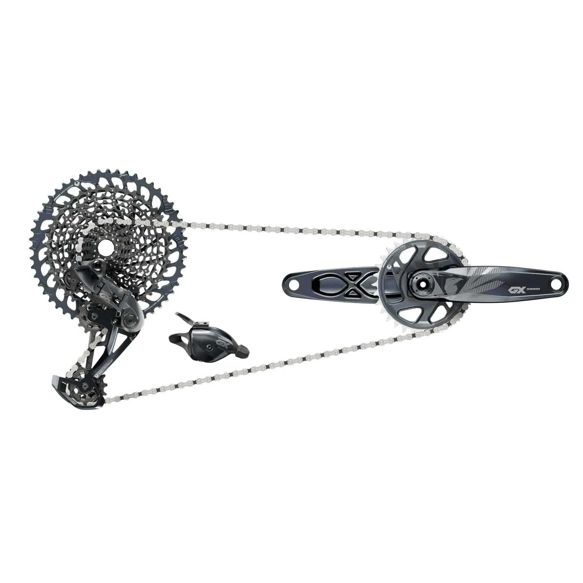 SRAM GX Eagle DUB Groupset - 170mm