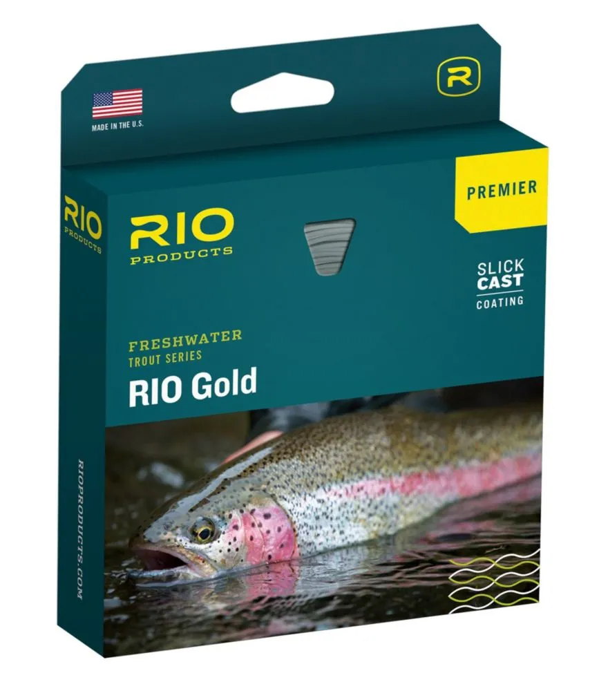 Rio Gold Fly Line (Premier) WF5F / Moss/Gold