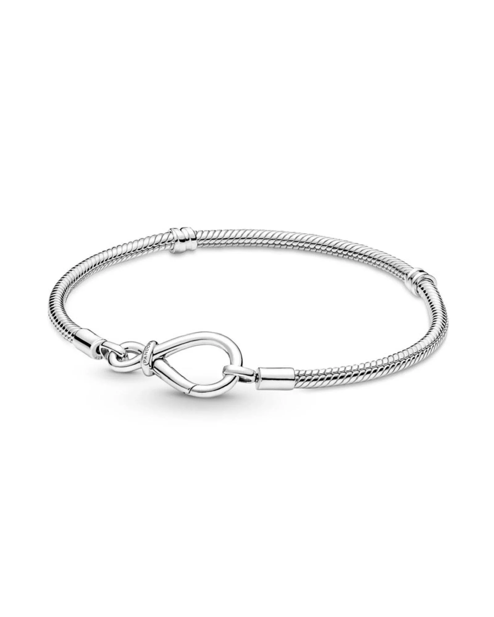 Pandora Moments Infinity Knot Snake Chain Bracelet