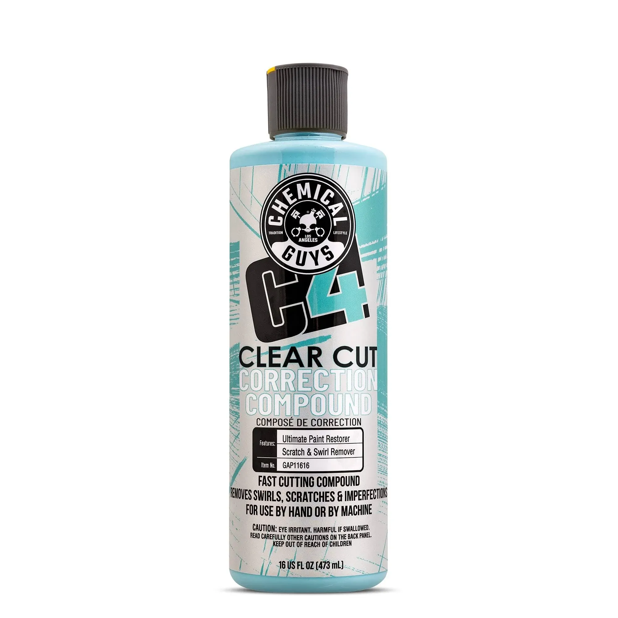 Chemical Guys C4 Clear Cut Correction Compound 16oz