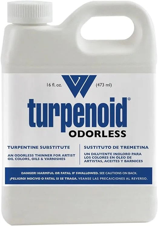 Weber Odorless Turpenoid, 16 Fl Oz (Pack of 1), Clear