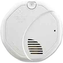 First Alert SA320FF Dual-Sensor Smoke and Fire Alarm, Battery Powered, Frustration-Free Packaging, White , 1 Pack