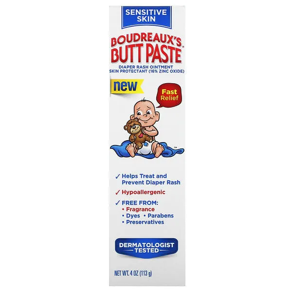 2 pack Boudreaux&#039;s Butt Paste Sensitive Skin Ointment 4oz each (READDESCRIPTI<wbr/>ON)