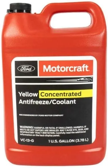 Motorcraft Antifreeze Coolant Yellow Concentrated 1 Gallon