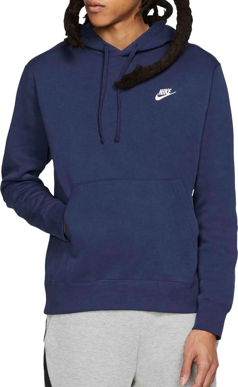 Nike Sportswear Club Fleece Hoodie, Black, Men, XL