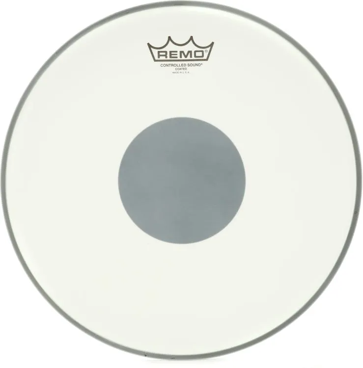 Remo Controlled Sound Coated Black Dot Drum Head 10"